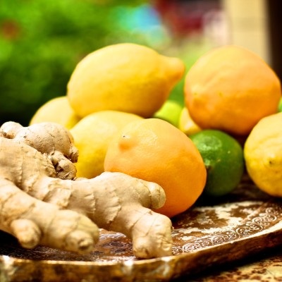 Ginger Citrus Mocktail Citrus and Ginger