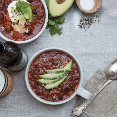 Two Bean, Vegetarian Chili Vegetarian Chili Belle Annee Jessica Bride (6 of 7)