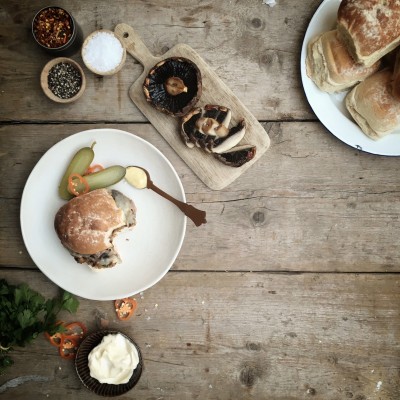 Black Bean Burgers Black Bean Burgers by Jessica Bride for Belle Annee (1)
