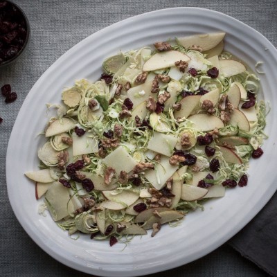 Shaved Brussels Sprouts Salad Shaved brussels sprouts salad belleannee.com (1 of 8)