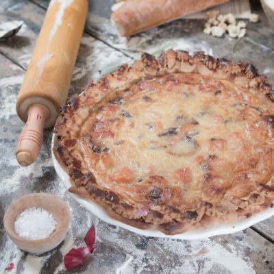 Butternut Squash, Caramelized Onion & Sage Quiche Quiche