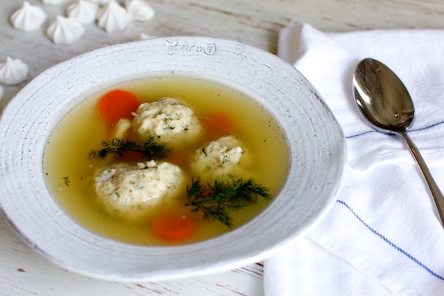 Matzoh Ball Soup 6