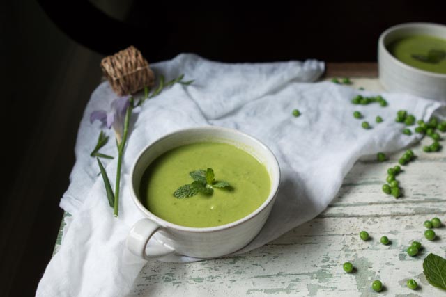 Mint and Pea Soup-46